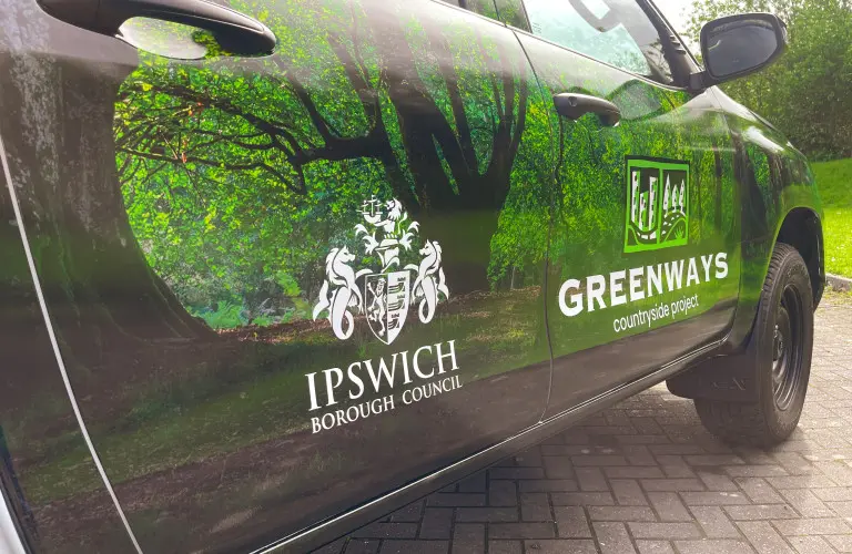 Partial Vehicle Wrap